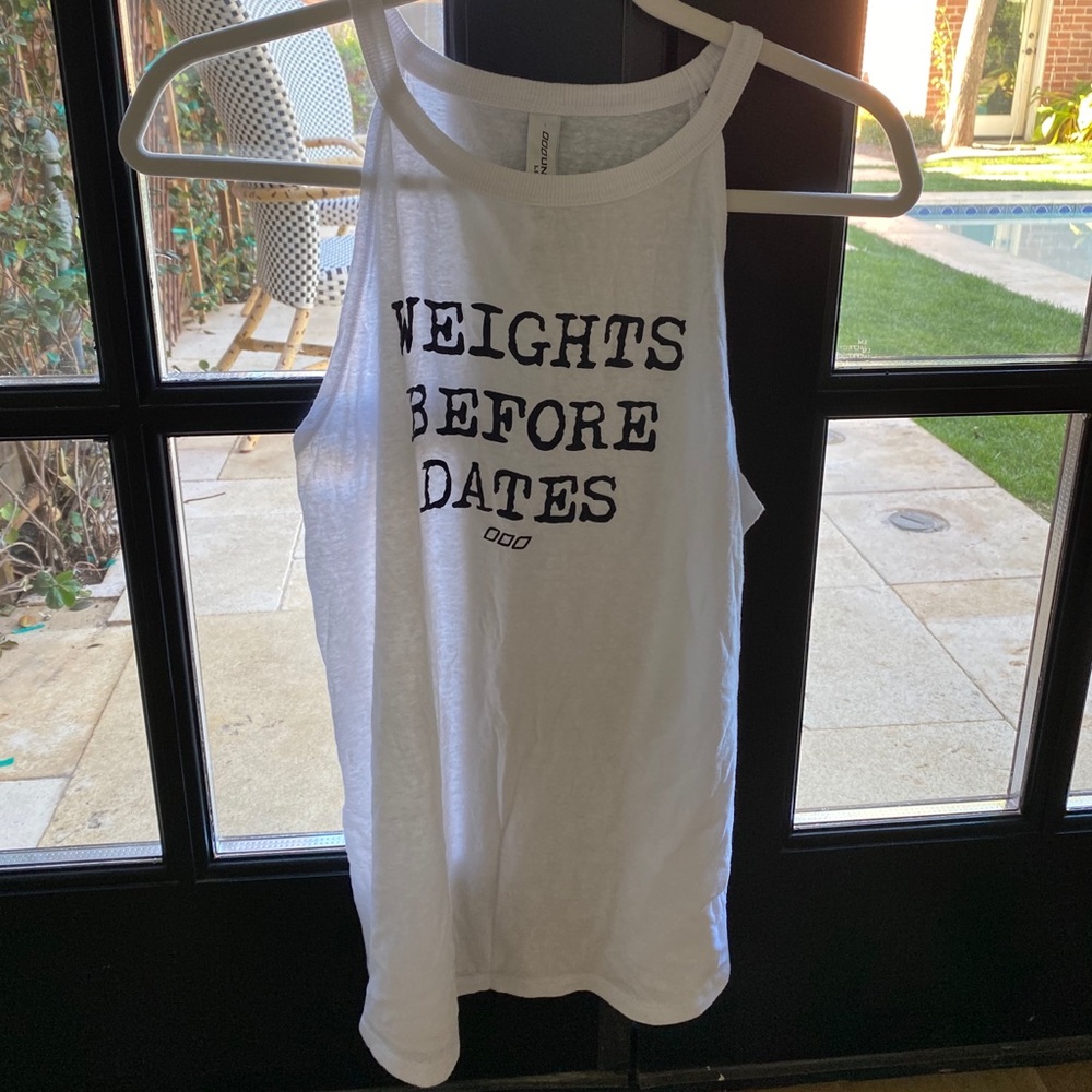 Lorna Jane Tank Top - Weights before dates